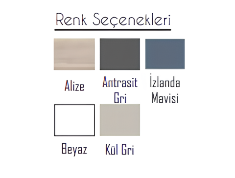 Terra  Banyo Dolabı 50 Alize