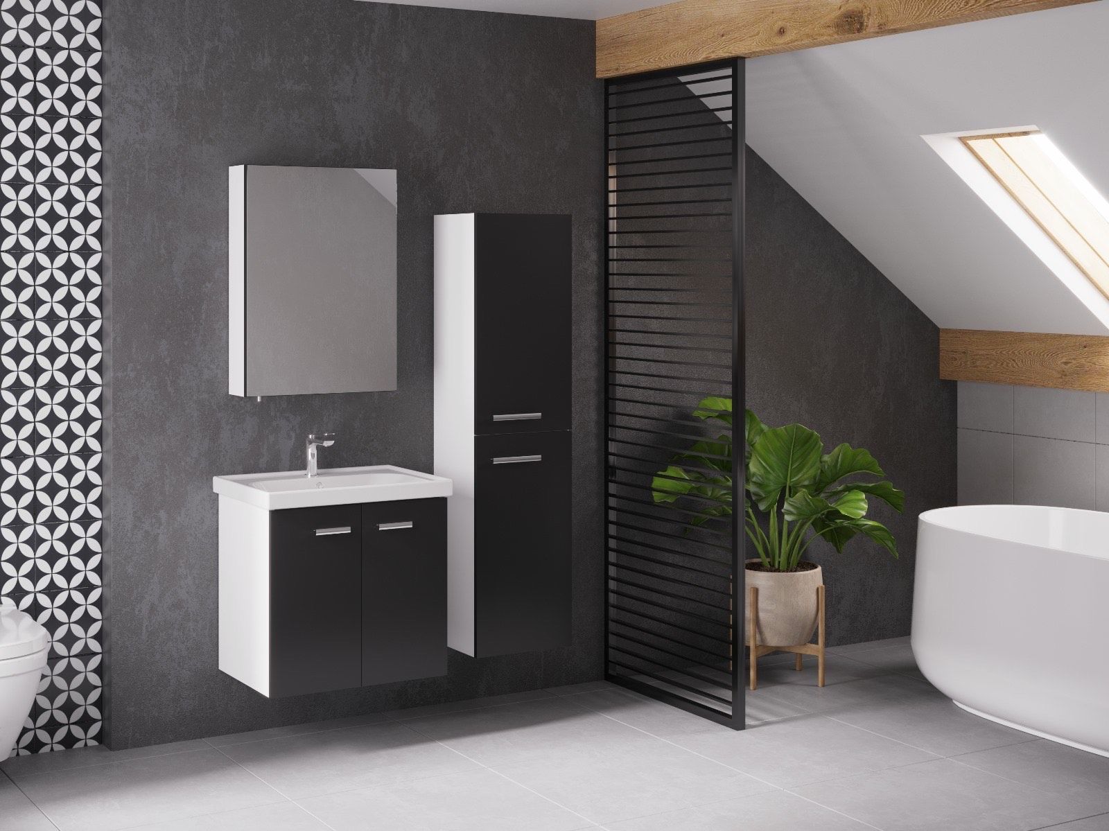 Terra  Banyo Dolabı 60
