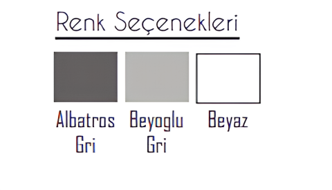 Albatros Banyo Dolabı 80