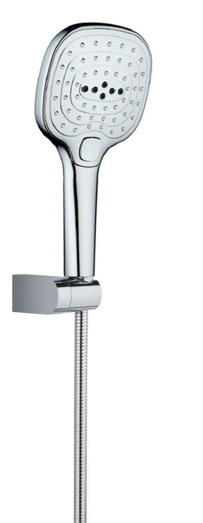 Tesla Lüks Askılı Duş Seti Krom Üst Takımı