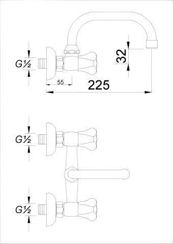 Döner Eviye Bataryası