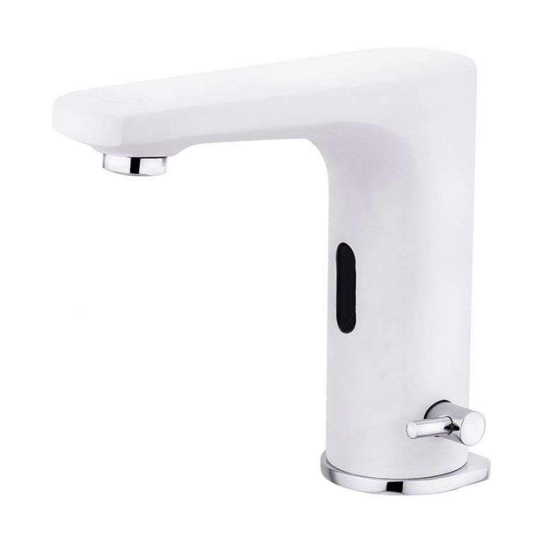 Fotoselli Lavabo Bataryası Beyaz (Çift Girişli)