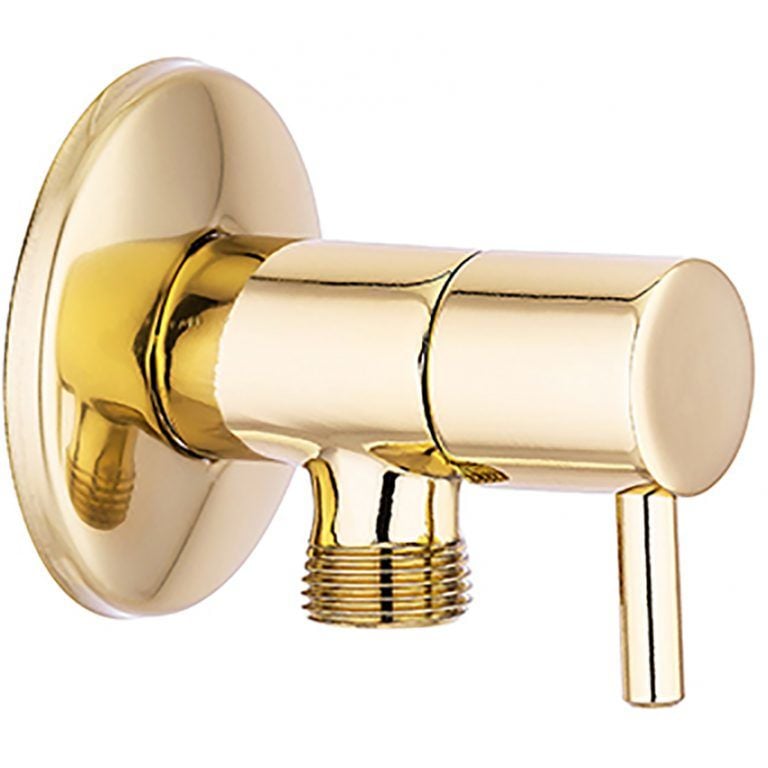 Oval Ara Musluk Altın