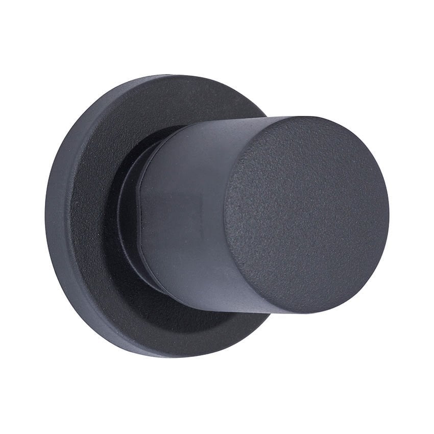 Yuvarlak Ankastre Stop Valf Siyah (25mm. 3/4'')