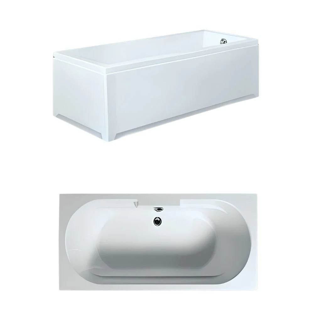 Dikdörtgen Klasik Düz Küvet H50 Cm ( Hidro Masaj  Sistemli )