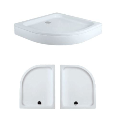 Asimetrik Oval Panelli Duş Teknesi H:17