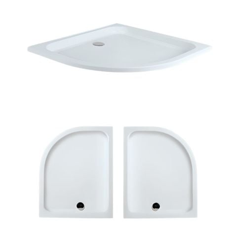 Asimetrik Oval Flat Duş Teknesi H:6