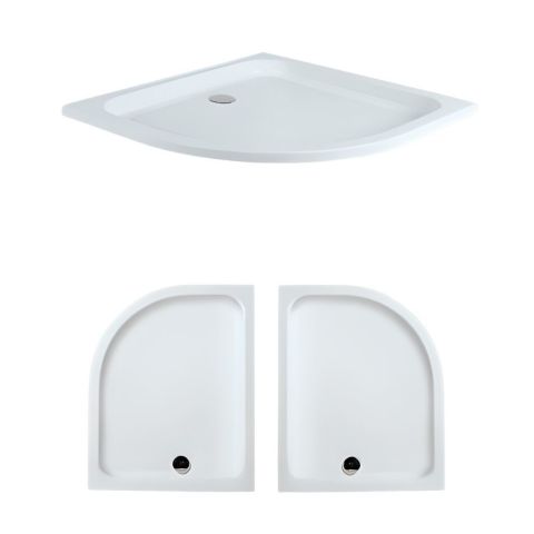 Asimetrik Oval Flat Duş Teknesi H:6