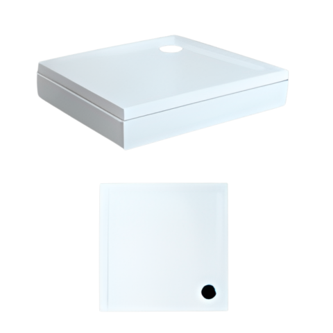 Kare Panelli Duş Teknesi H:17 Cm