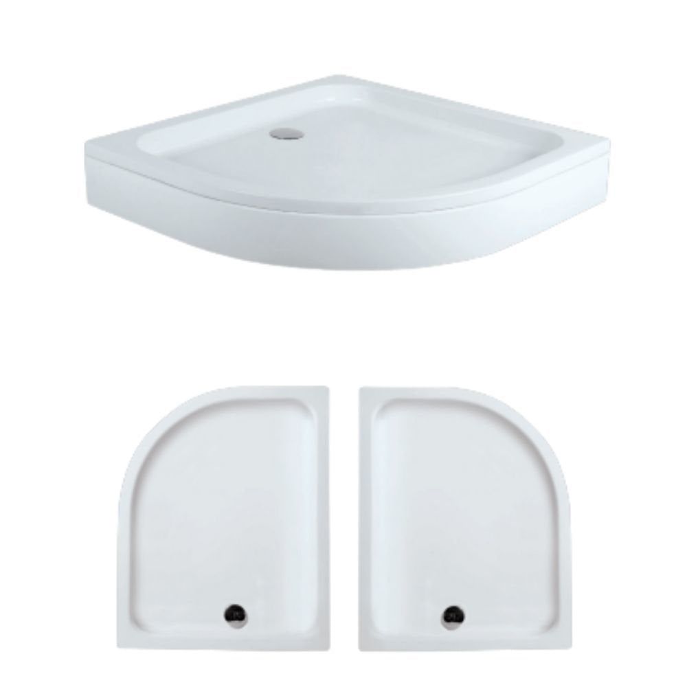Asimetrik Oval Panelli Duş Teknesi H:17 80*100