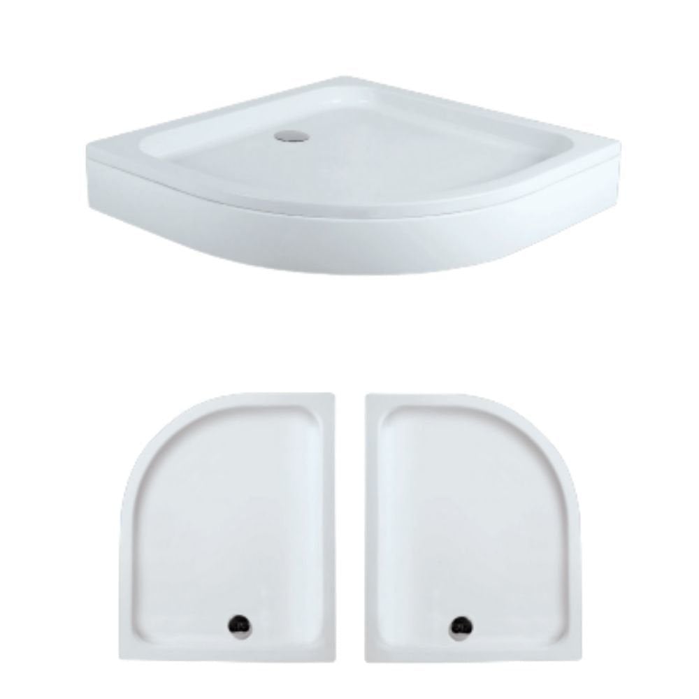 Asimetrik Oval Panelli Duş Teknesi H:17 90*110