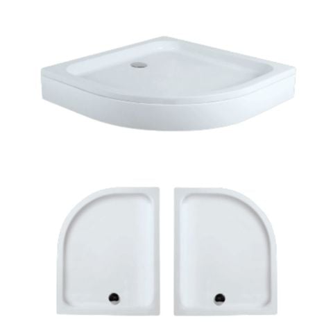 Asimetrik Oval Panelli Duş Teknesi H:17 90*110