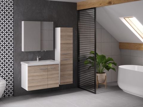 Terra  Banyo Dolabı 80