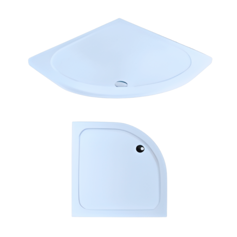 Süper İnce Oval Flat Duş Teknesi H:3.5 80*80