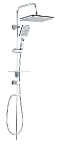 Domino Krom Yağmur Duş Sistemi