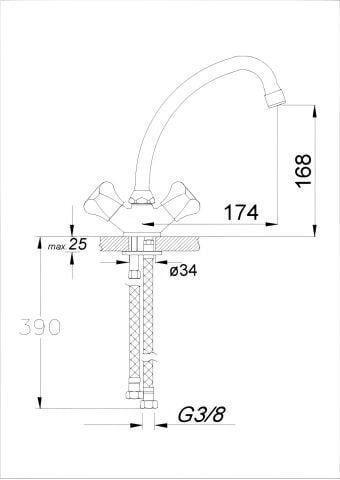 Tek Gövde Eviye Bataryası