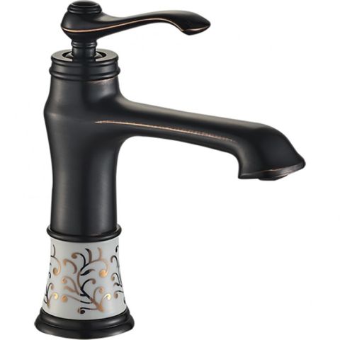 Volga Lavabo Bataryası Siyah