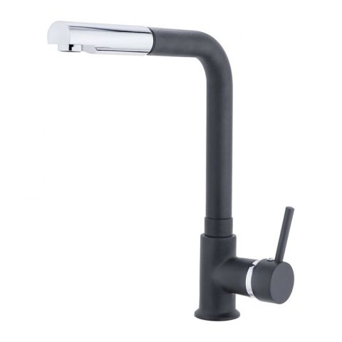 Tek Gövde Spiralli Eviye Bataryası Siyah