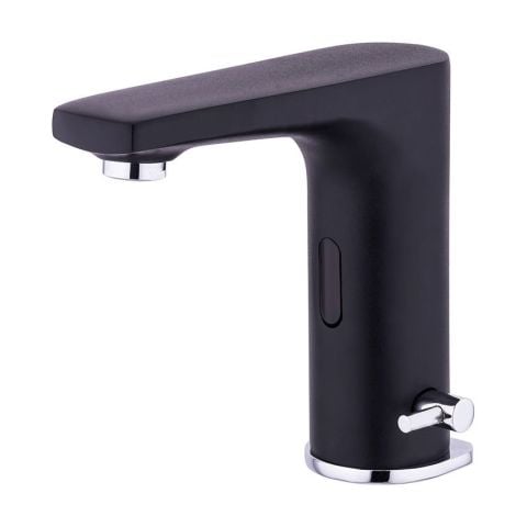 Fotoselli Lavabo Bataryası Siyah (Çift Girişli)