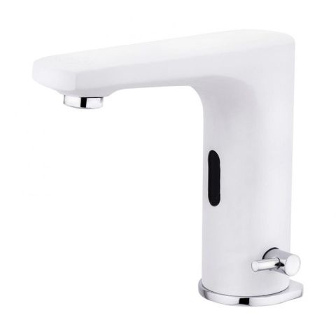 Fotoselli Lavabo Bataryası Beyaz (Çift Girişli)