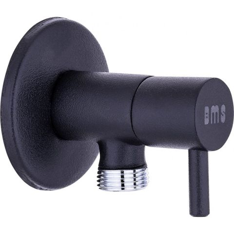 Oval Ara Musluk Siyah