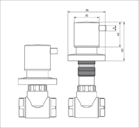 Beta Ankastre Stop Valf (20mm. 1/2'')