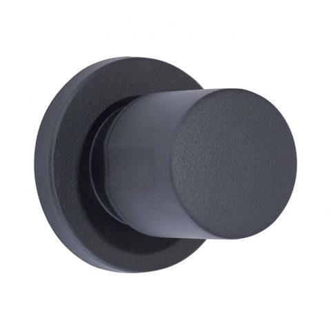 Yuvarlak Ankastre Stop Valf Siyah (20mm. 1/2'')