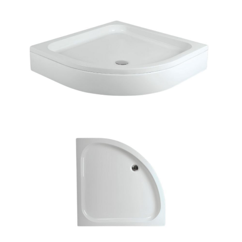 Oval Panelli Duş Tekneleri H: 17 cm