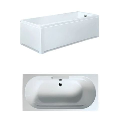 Dikdörtgen Klasik Düz Küvet H50 Cm ( Hidro Masaj  Sistemli )